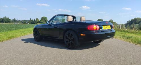 Mazda MX-5 NB 1.8 6-bak 2000 Miracle Edition Zwart + Hardtop, Auto's, Mazda, Particulier, MX-5, ABS, Airbags, Centrale vergrendeling