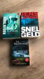 3 Spannende thrillers € 1,50 per boek. Ophalen in Apeldoorn., Gelezen, Ophalen