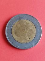 Italiaanse 500 Lire Munt 1988, Ophalen of Verzenden, Italië, Losse munt, Zilver