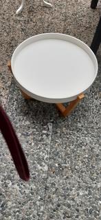 Tafeltje en ASSESOIRES, Minder dan 55 cm, Rond, Zo goed als nieuw, Ophalen