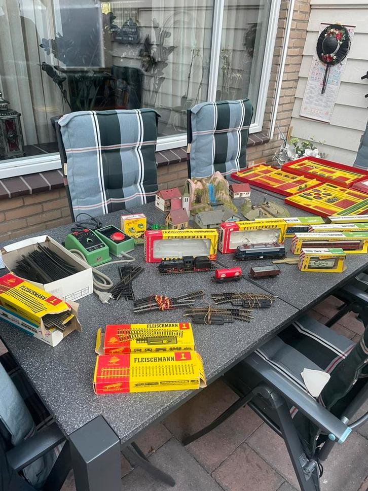 Fleisschmann model treinen, Hobby en Vrije tijd, Modeltreinen | H0, Gebruikt, Locomotief, Gelijkstroom, Overige merken, Ophalen