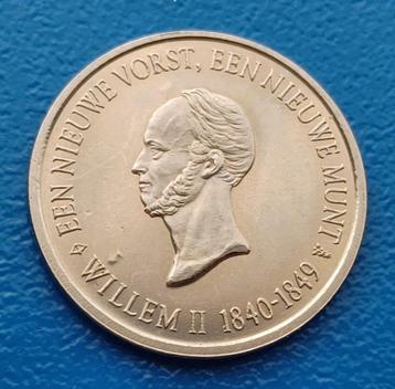  Penning Nederlands Muntmuseum Museum. Willem II - 1997  beschikbaar voor biedingen