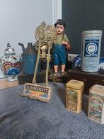 Brocante blikken vazen zolderopruiming, Ophalen