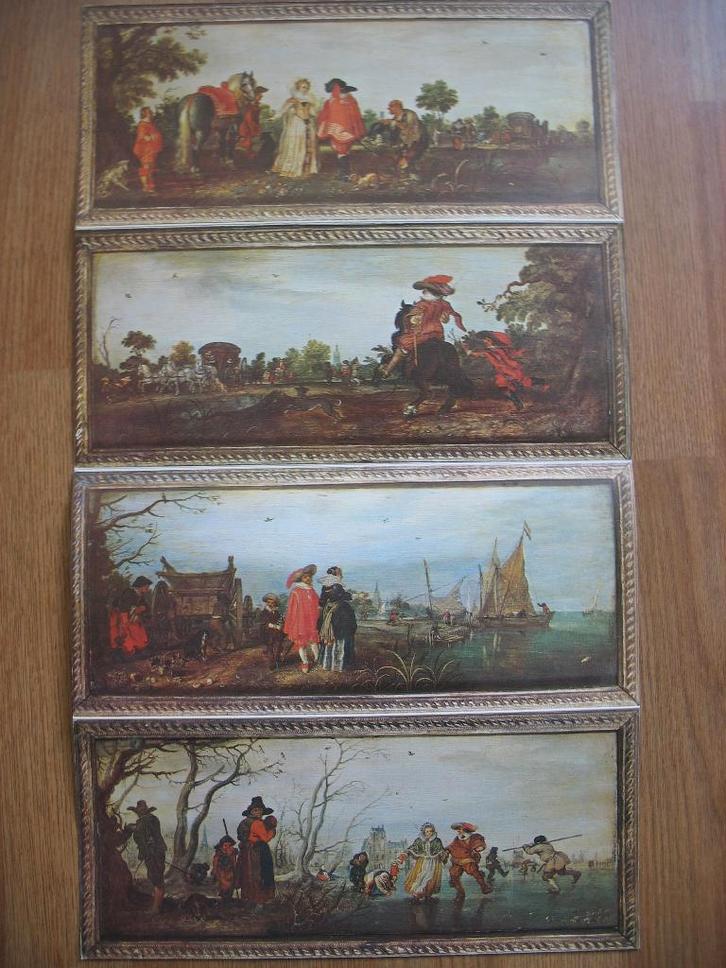 Prent (jes)Adrianen Pieterz. van der Venne *Vintage Setprijs, Verzamelen, Foto's en Prenten, Zo goed als nieuw, Prent, Overige onderwerpen