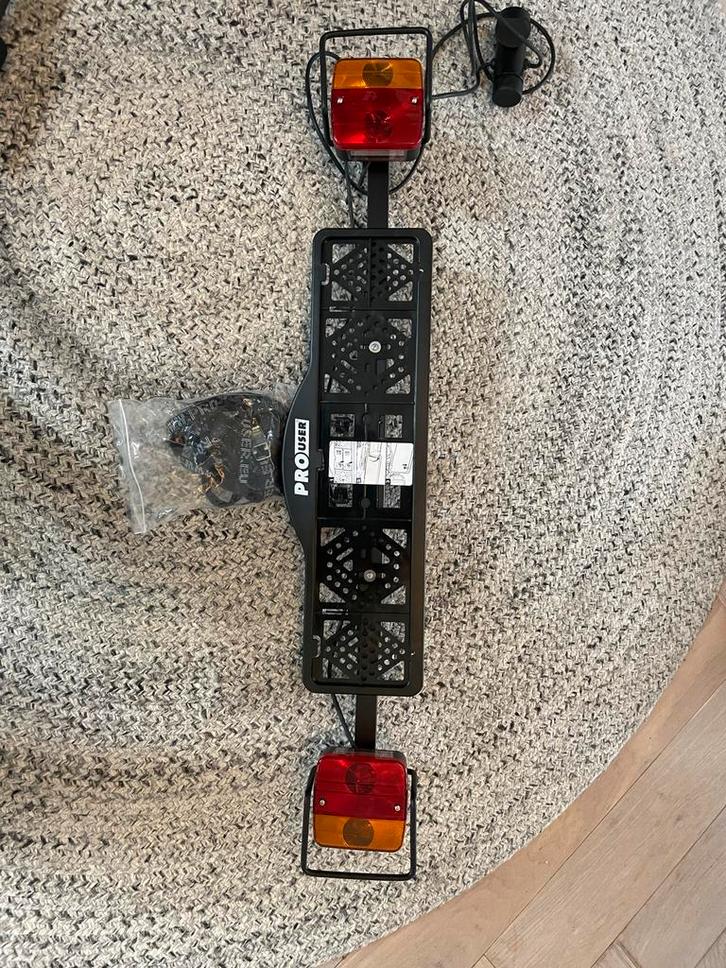 Fietsendrager Pro-User, Auto diversen, Fietsendragers, Gebruikt, Trekhaakdrager, 2 fietsen, Elektrische fiets, Ophalen