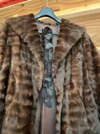 Mooie zware handgemaakte bontmantel Vintage 50er jaren, Kleding | Dames, Ophalen of Verzenden, Zo goed als nieuw, Maat 38/40 (M)