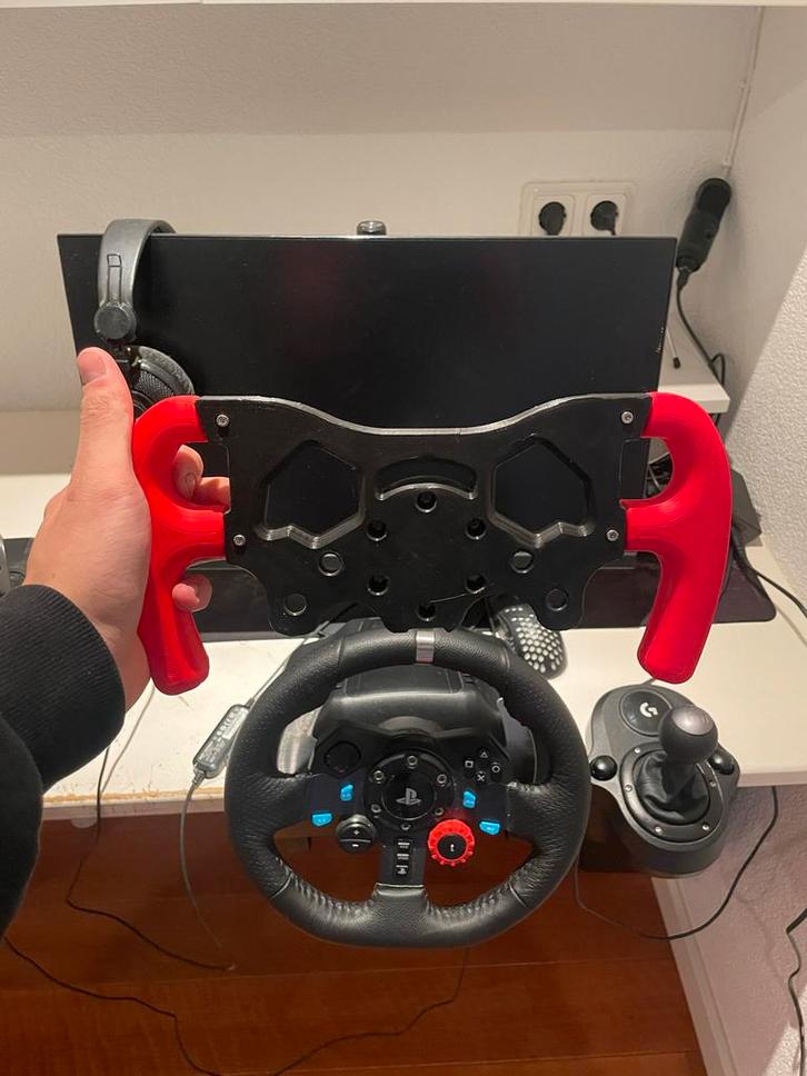 Logitech G29 Racestuur+ pedalen + shifter + f1 stuur add-on, Spelcomputers en Games, Spelcomputers | Overige, Gebruikt, Ophalen of Verzenden