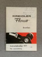 Kreidler Florett instructieboekje 1971. Met voetschakeling., Ophalen of Verzenden