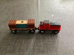 Brio diesel vrachttrein met wagon, Ophalen, Zo goed als nieuw