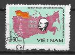 Vietnam 1982 60jr Sovjet Unie herdenking Lenin CTO, Verzenden, Gestempeld, Zuidoost-Azië