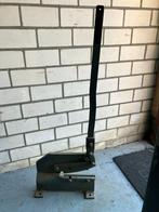 Staalschaar metaalknipper, Ophalen, Gebruikt