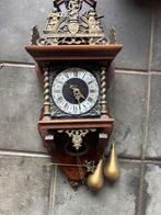 Antieke Wandklok met Slinger en Gewichten, Antiek en Kunst, Antiek | Klokken, Ophalen