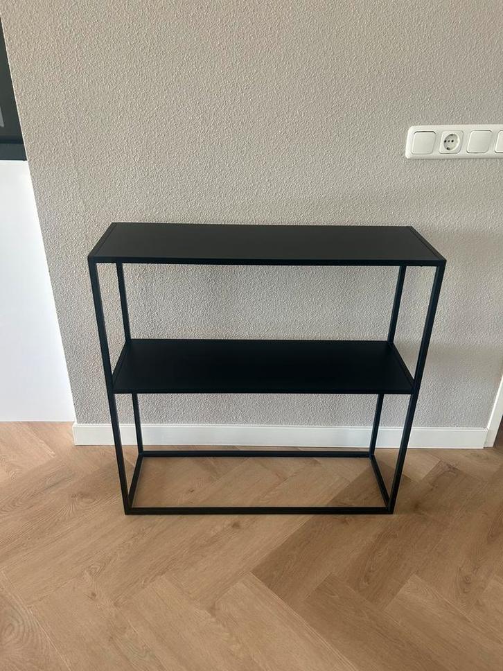 Jysk Sidetable Virum, Huis en Inrichting, Tafels | Sidetables, Gebruikt, 25 tot 50 cm, 50 tot 100 cm, Rechthoekig, Metaal, Ophalen