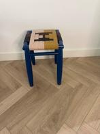 Kruk met gevlochten bovenkant., Huis en Inrichting, Krukjes, Ophalen, Zo goed als nieuw, Hout