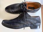 Italiaanse Pakerson broques mt 43, Verzenden, Zwart, Zo goed als nieuw, Veterschoenen