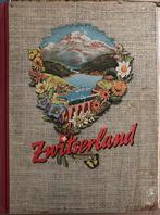 Zwitserland, plaatjesboek uitgave Douwe Egberts compleet, Ophalen of Verzenden, Gelezen