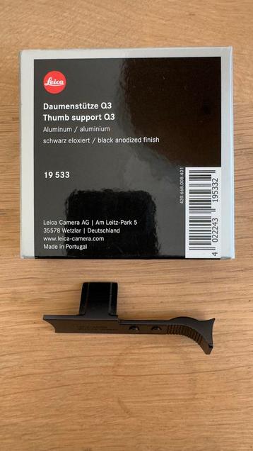 Leica duimgrip Thumb grip 19533 leica Q leica Q3 43 in doos beschikbaar voor biedingen