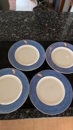 4 Wedgwood dinerborden Sarah’s garden Queens Ware, Huis en Inrichting, Keuken | Servies, Ophalen of Verzenden, Zo goed als nieuw