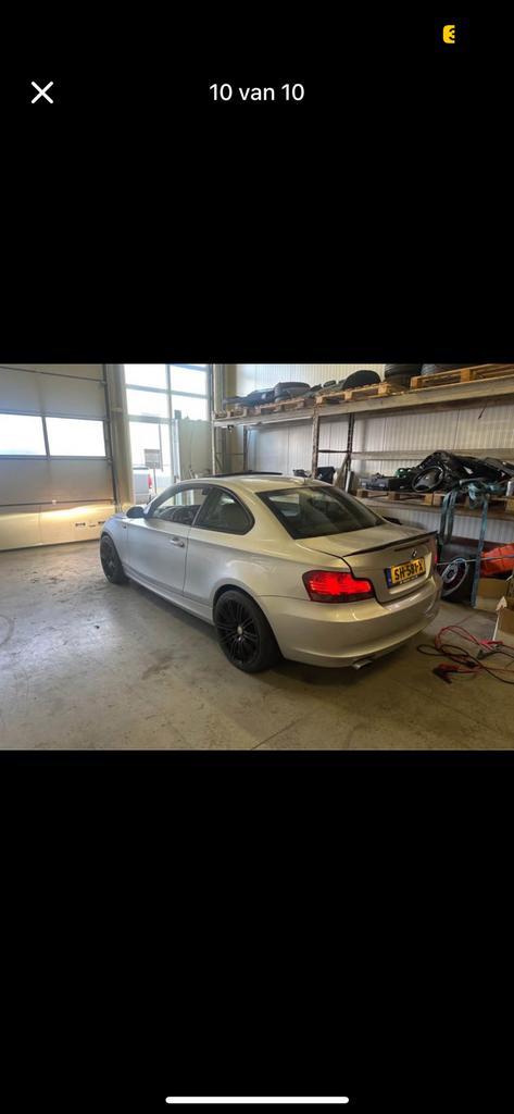 BMW e82 1 serie coupé m57 project, Auto's, BMW, Particulier, 1-Serie, Diesel, C, Coupé, Automaat, Geïmporteerd, Zilver of Grijs