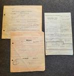 3 documenten distributie Brummen 1943, Verzamelen, Militaria | Tweede Wereldoorlog, Ophalen of Verzenden, Duitsland, Boek of Tijdschrift