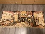 Vintage Wandkleed Jaren 50 Interieur, Antiek en Kunst, Ophalen of Verzenden