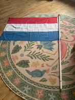 Nederlandse vlag met vlaggenstok, Ophalen, Gebruikt