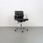22x Vitra EA 217 bureaustoel Softpad Zwart - Chroom, Niet ingevuld, Zwart, Niet ingevuld, Zo goed als nieuw