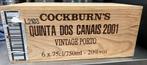 kist 2001 Cockburn's Quinta Dos Canais Vintage Port, Ophalen of Verzenden, Zo goed als nieuw, Vol, Overige gebieden