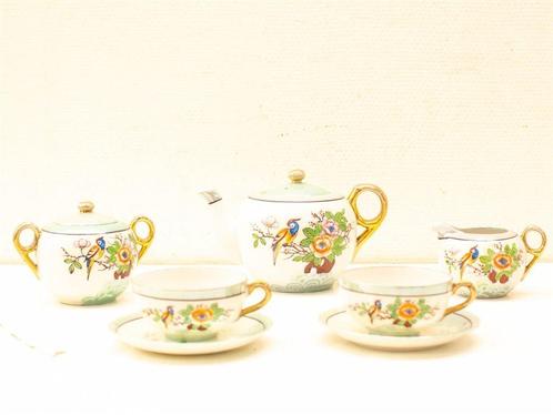 9 delig chikaramachikoffie servies 34997, Huis en Inrichting, Keuken | Servies, Gebruikt, Overige typen, Overige stijlen, Porselein