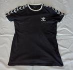 Hummel Old School Davenport Slimfit T-Shirt (M/L), Maat 52/54 (L), Zwart, Ophalen of Verzenden, Zo goed als nieuw