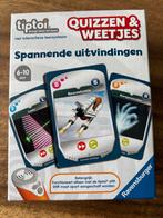 Tiptoi Quizzen & Weetjes - Spannende Uitvindingen, Kinderen en Baby's, Speelgoed | Educatief en Creatief, Ophalen of Verzenden