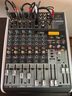 Behringer XENYX QX1204USB audio mixer, 10 tot 20 kanalen, Microfooningang, Zo goed als nieuw, Ophalen