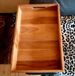 Mooi houten dienblad in nieuwstaat., Huis en Inrichting, Woonaccessoires | Dienbladen, Ophalen of Verzenden, Zo goed als nieuw