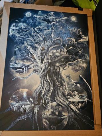 Limited edition displate: World Tree Yggdrasil beschikbaar voor biedingen