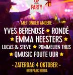 Qmusic party Breda, Tickets en Kaartjes, Drie personen of meer