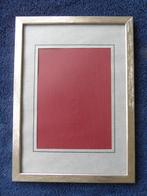 fotolijstje silver plated met ontspiegeld glas - vintage, Ophalen of Verzenden, Zo goed als nieuw