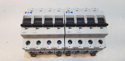 Eaton Groepenkast Hoofdschakelaar 63A 4P 240-415V (2x), Hobby en Vrije tijd, Elektronica-componenten, Gebruikt, Ophalen of Verzenden