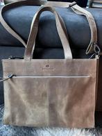 Micmagbags laptoptas, Ophalen of Verzenden, Gebruikt, Bruin, Handtas