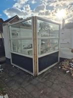 2x Vast Glas Kozijnen met Borstwering - 218x245cm, Ophalen