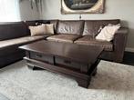 Koloniale stijl eiken salontafel met lades, Huis en Inrichting, Tafels | Salontafels, Ophalen, Gebruikt, 100 tot 150 cm, 50 tot 100 cm