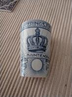 Beker regeringsjubileum, koningin wilhelmina., Verzamelen, Ophalen, Zo goed als nieuw, Servies