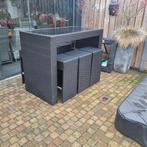 Tuinset bar set zgan, 6 zitplaatsen, Aluminium, Ophalen of Verzenden, Zo goed als nieuw