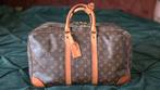 Louis Vuitton weekendtas, 40 tot 60 cm, 30 cm of meer, Gebruikt, Bruin
