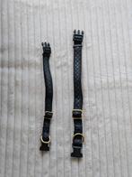 Twee mooie hondenhalsbandjes, maat S & M., Ophalen of Verzenden, Zo goed als nieuw