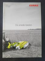 Tractor folder Claas DISCO achtermaaiers frontmaaiers, Boeken, Ophalen of Verzenden, Zo goed als nieuw