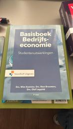Basisboek bedrijfseconomie-studentenuitwerkingen, Ophalen of Verzenden, Rien Brouwers; Wim Koetzier; Olaf Leppink, Management