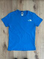 Als nieuw North Face t-shirt korte mouw blauw L is 152 158, Kinderen en Baby's, Kinderkleding | Maat 152, The North Face, Ophalen of Verzenden