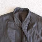 Mooie Leren Vintage Heren Jas286* (Maat 52) € 70,-, Kleding | Heren, Maat 52/54 (L), Bruin, Vintage, Ophalen of Verzenden