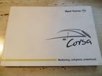Instructieboek Opel Corsa, Opel Combo vanaf 2001, Auto diversen, Handleidingen en Instructieboekjes, Ophalen of Verzenden