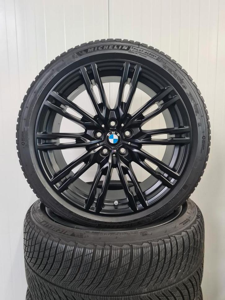 19' BMW M2 M3 M4 Styling 829M Zwart met winterbanden, Auto-onderdelen, Banden en Velgen, Banden en Velgen, Winterbanden, 19 inch